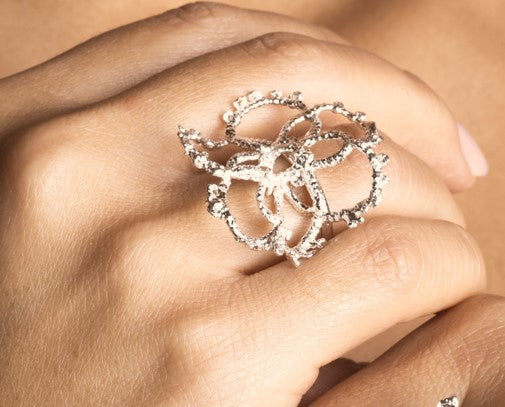 'Lace Flower' Ring